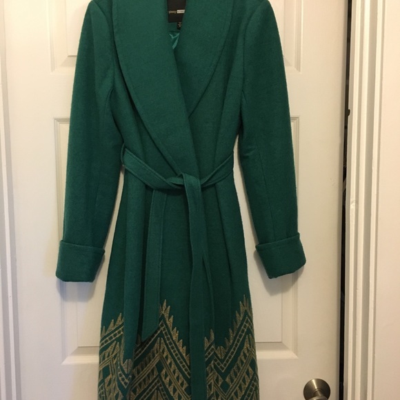 Plenty by Tracy Reese jade coat from Anthropologie - Picture 2 of 6